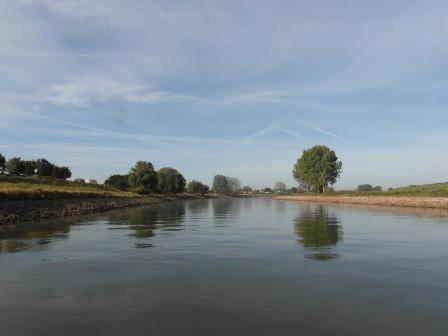 Laag water op de IJssel